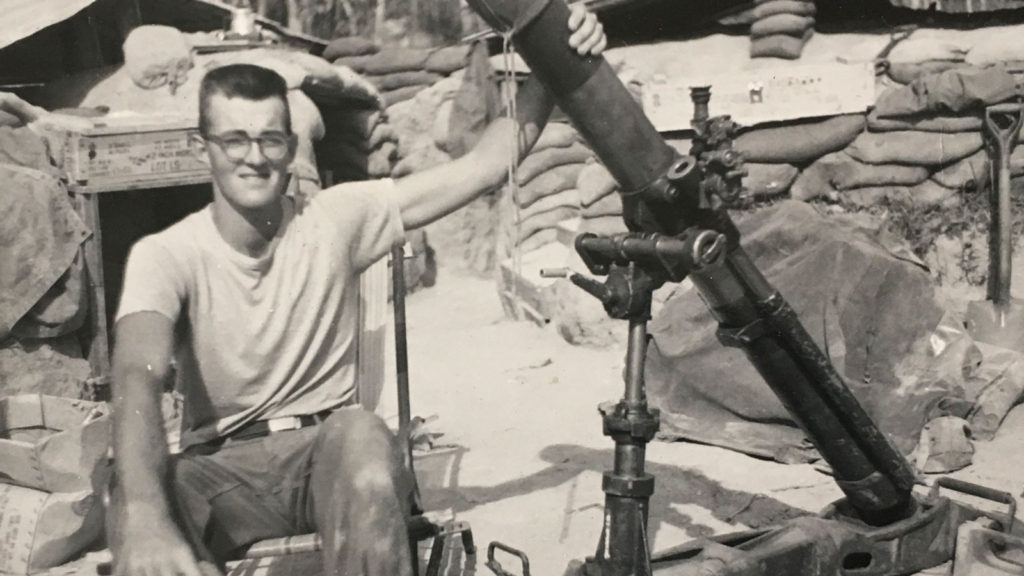 Jack Crowther 2nd Bn. 2nd Inf. at Lai Khe late 1965 or early 1966