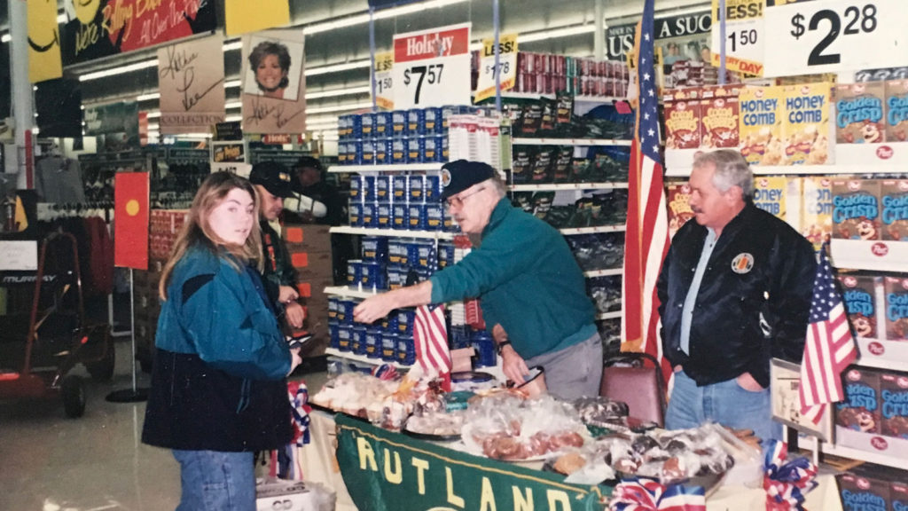 Fund-raiser at War-Mart, 1997